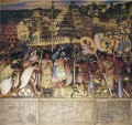 totonac Zivilisation 1950 Diego Rivera